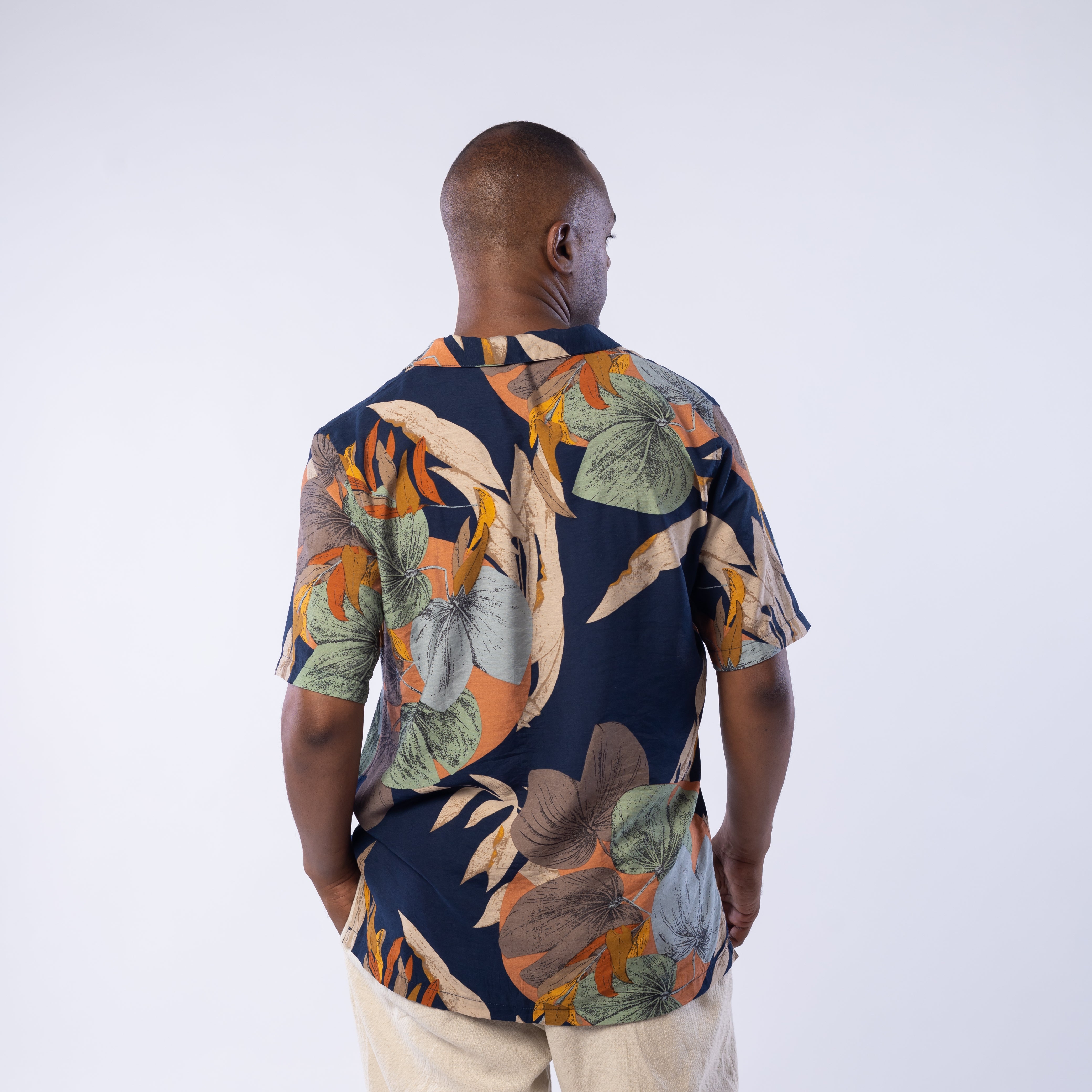 Half Sleeve Shirt - Men - Plaid