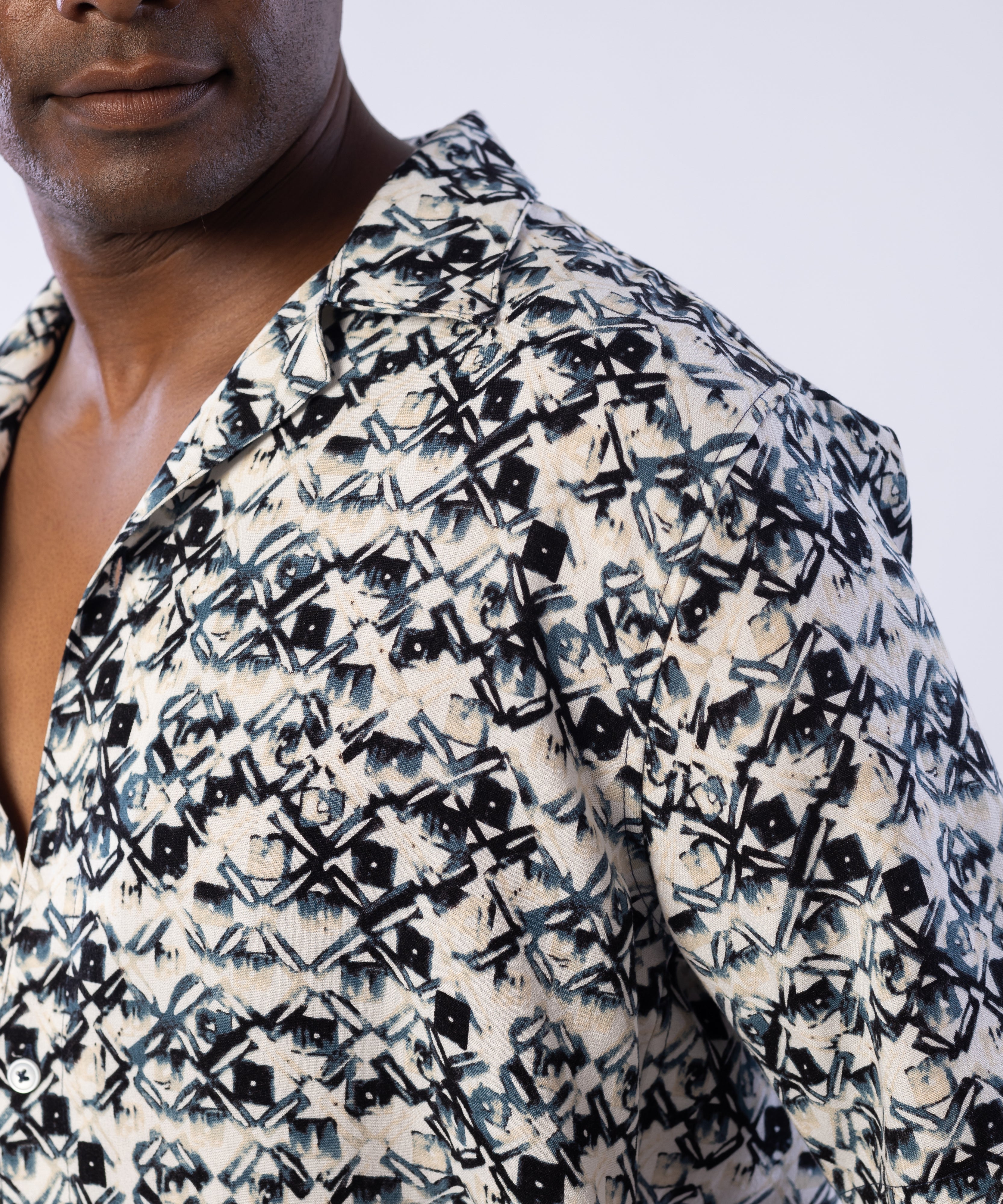 Half Sleeve Shirt - Men - Plaid