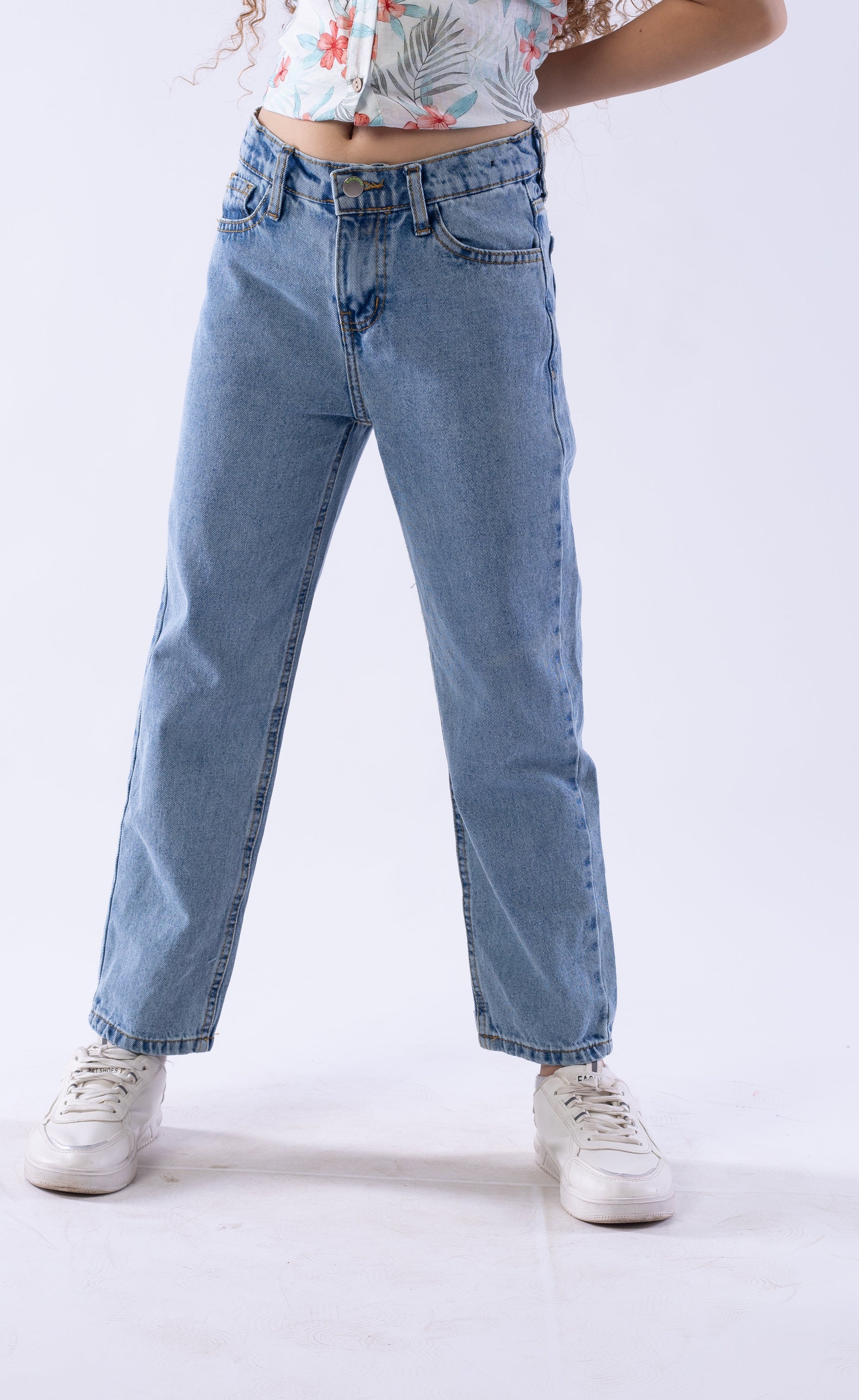 Girls' Jeans - Blue, Dark Blue & Light Blue – view 7