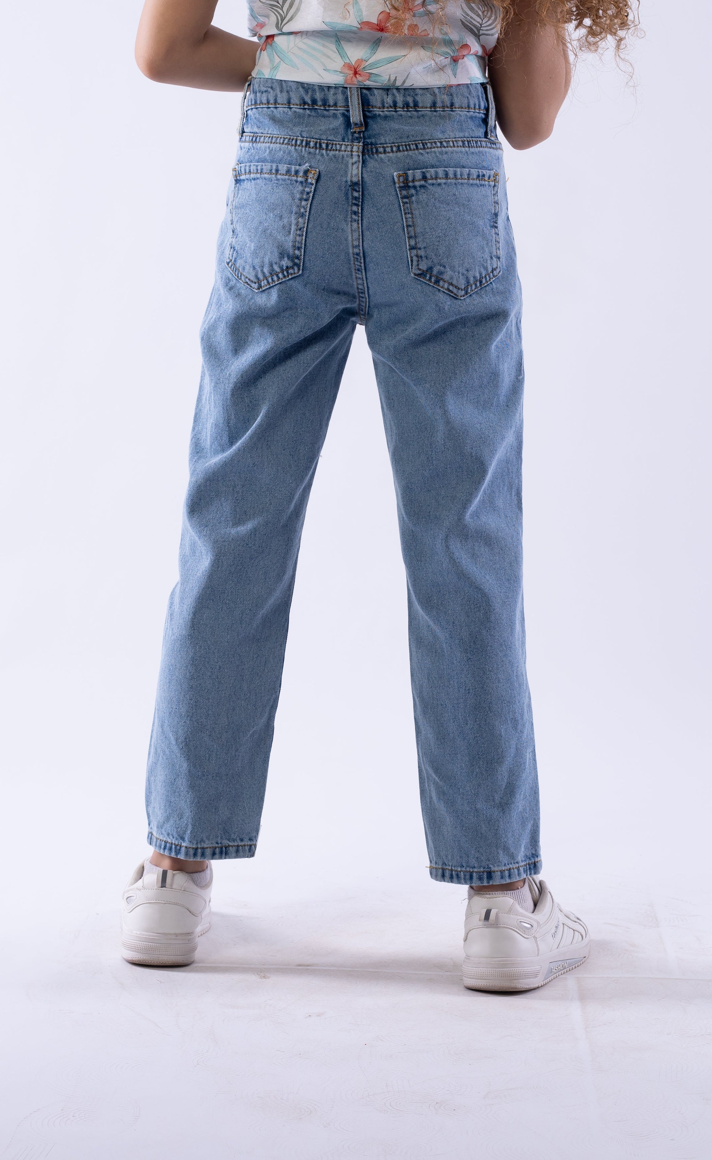 Girls' Jeans - Blue, Dark Blue & Light Blue – view 9