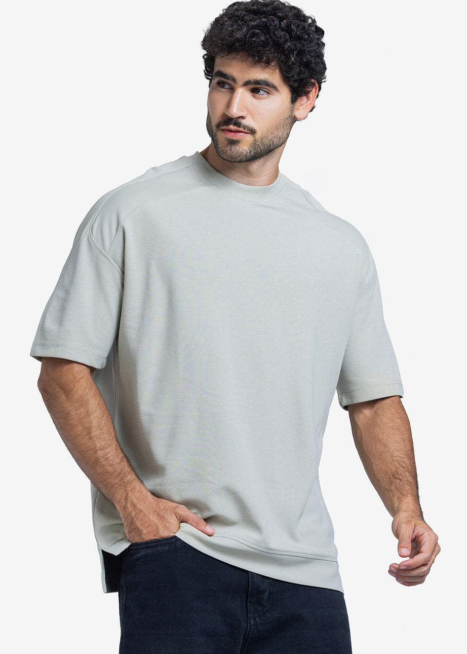 T-shirt - Men - Plain