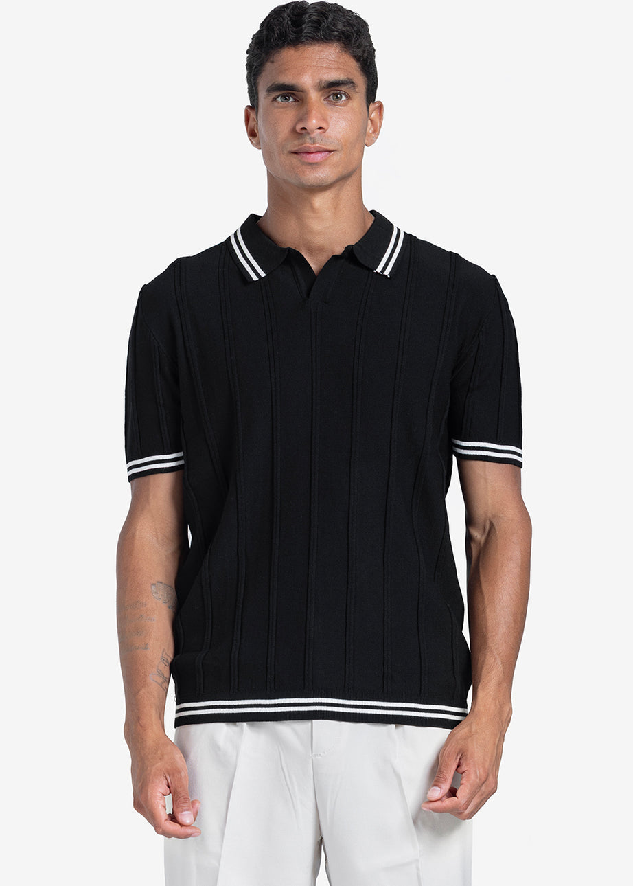 Polo T-Shirt - Men - Striped