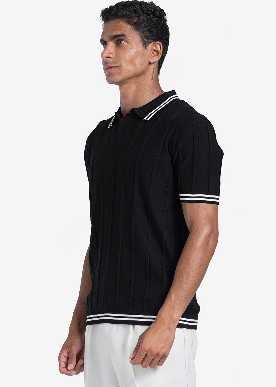 Polo T-Shirt - Men - Striped