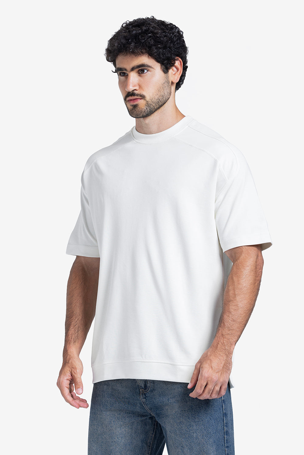 T-shirt - Men - Plain