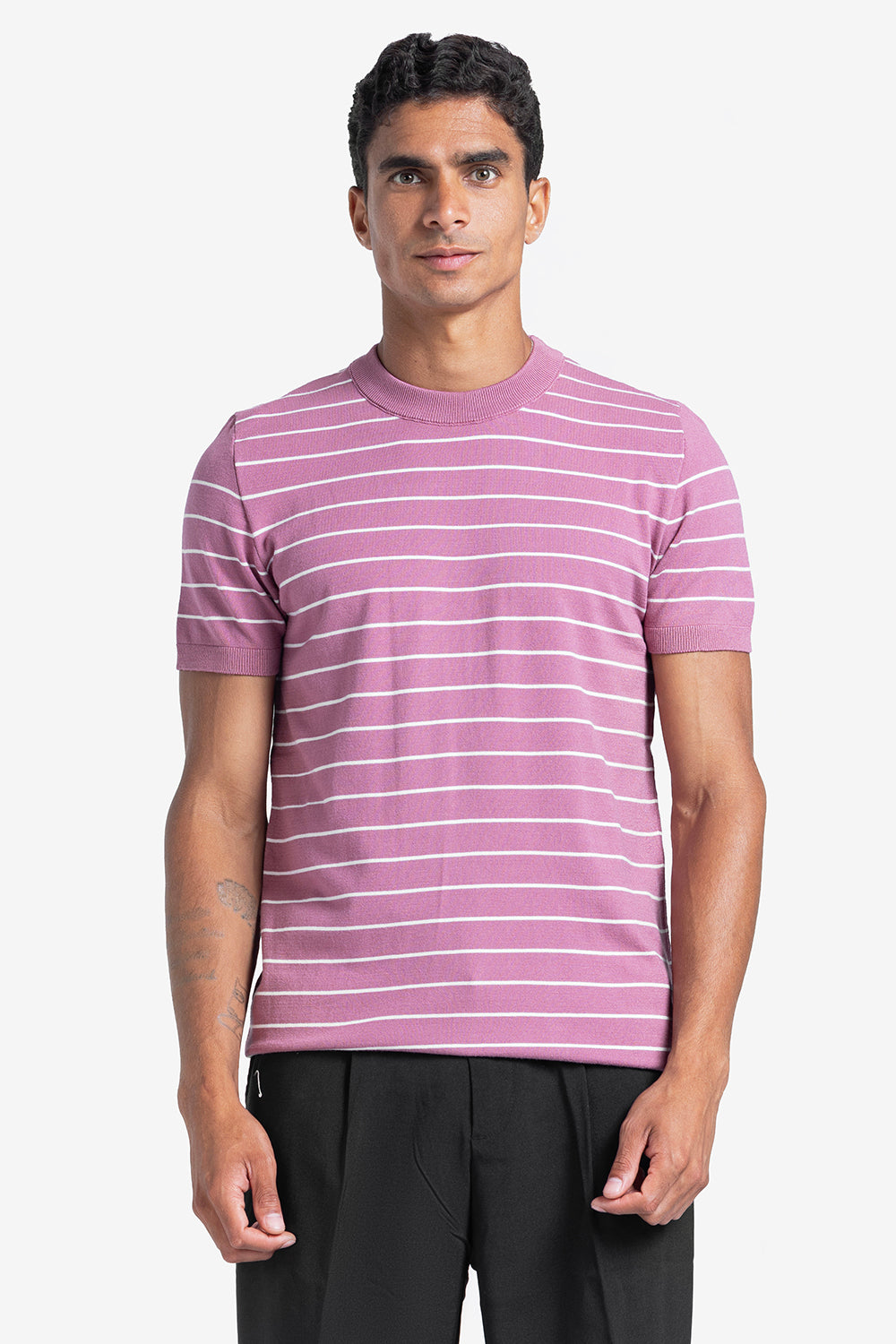 T-shirt - Men - Striped