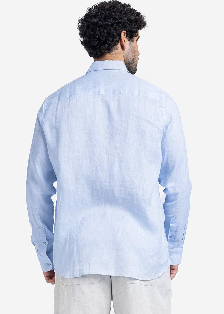 Long Sleeve Shirt - Men - Plain