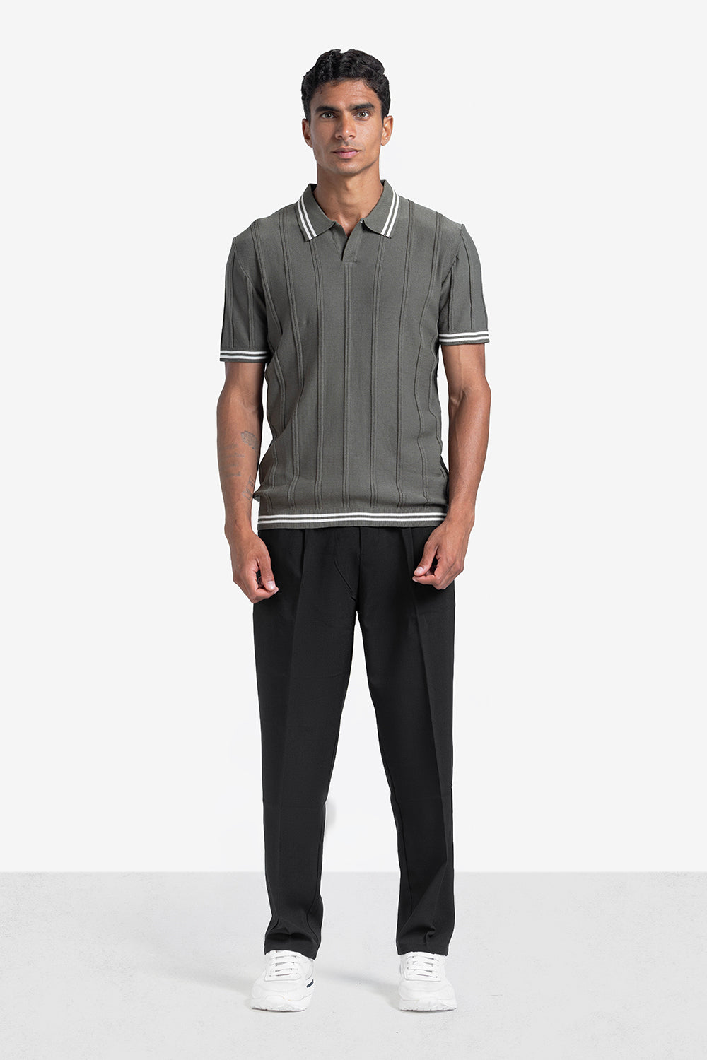 Polo T-Shirt - Men - Striped