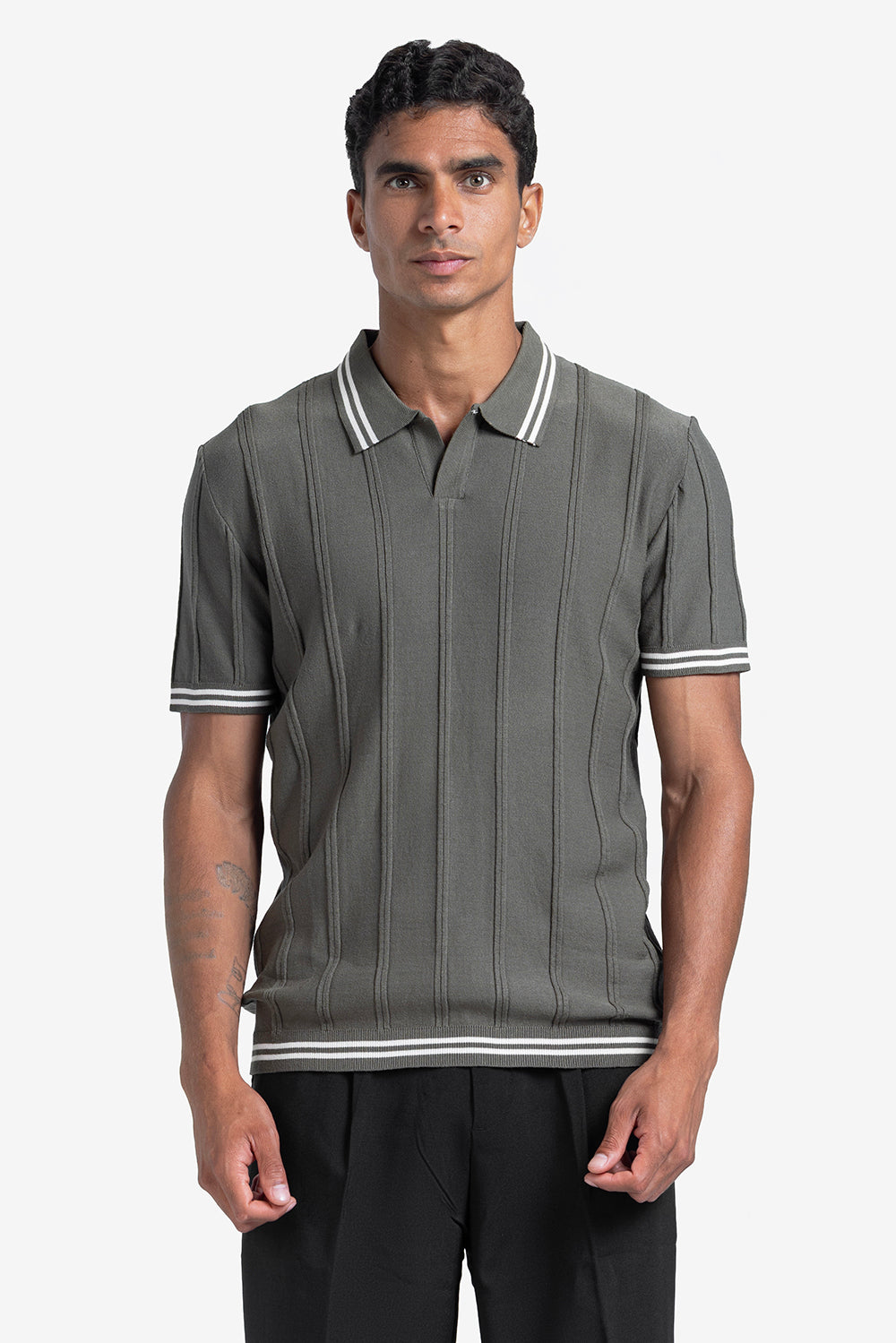 Polo T-Shirt - Men - Striped
