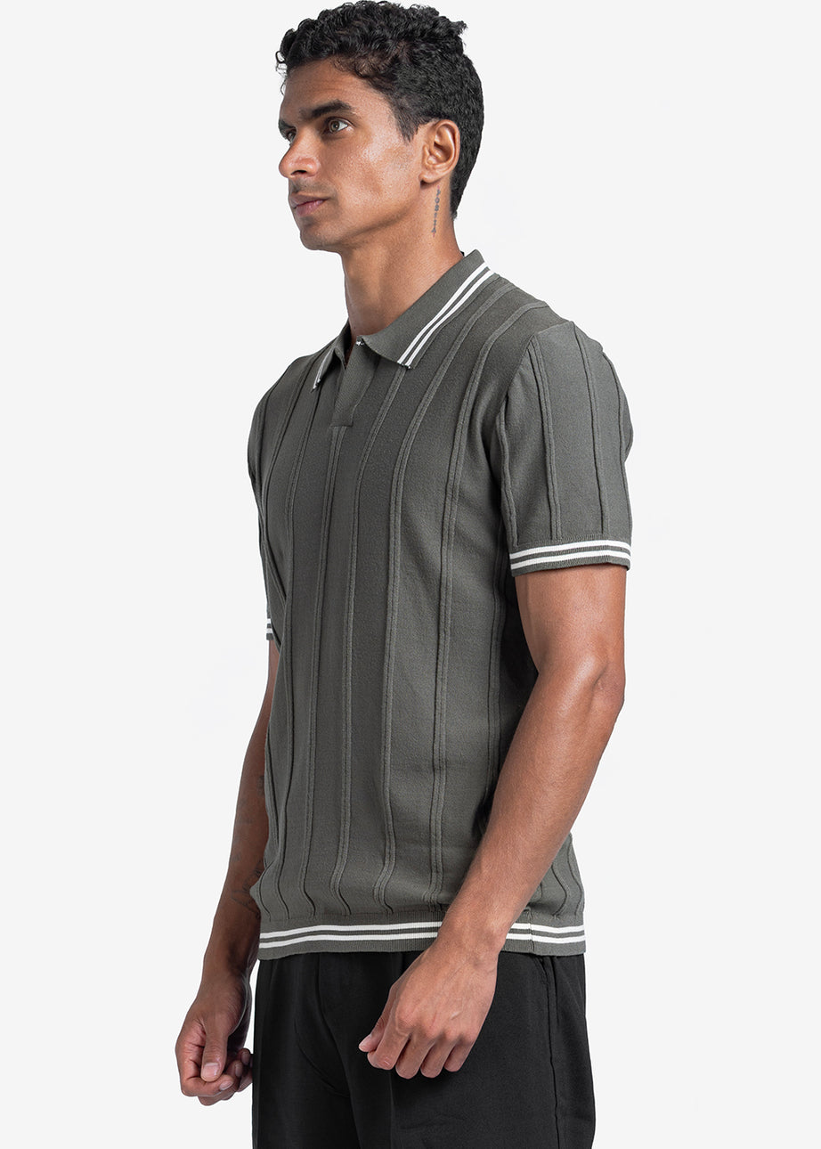 Polo T-Shirt - Men - Striped