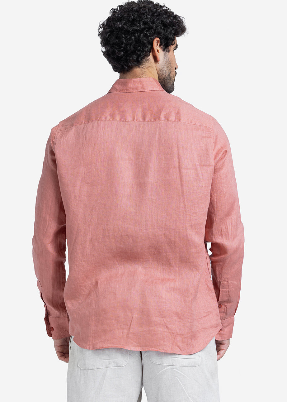 Long Sleeve Shirt - Men - Plain
