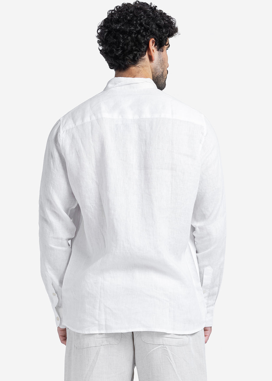 Long Sleeve Shirt - Men - Plain