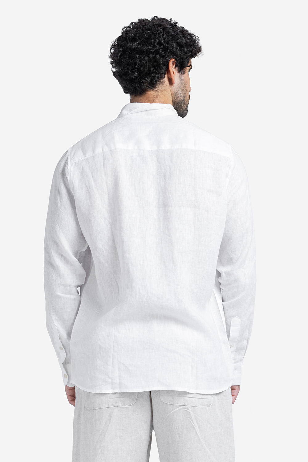 Long Sleeve Shirt - Men - Plain