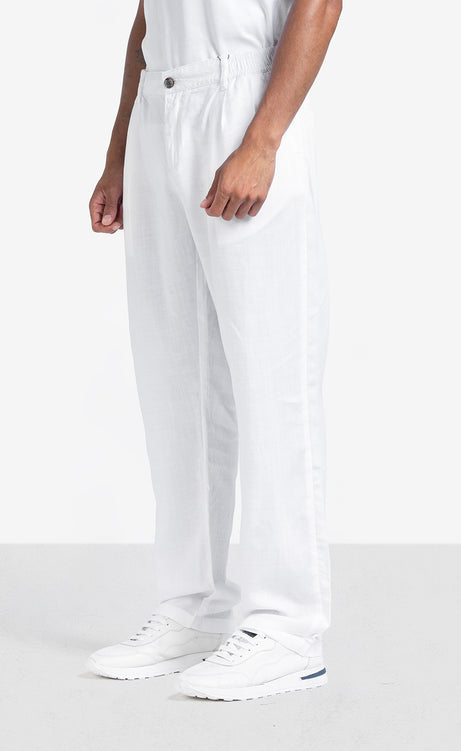 Men's Straight-Leg Linen Pants – view 3