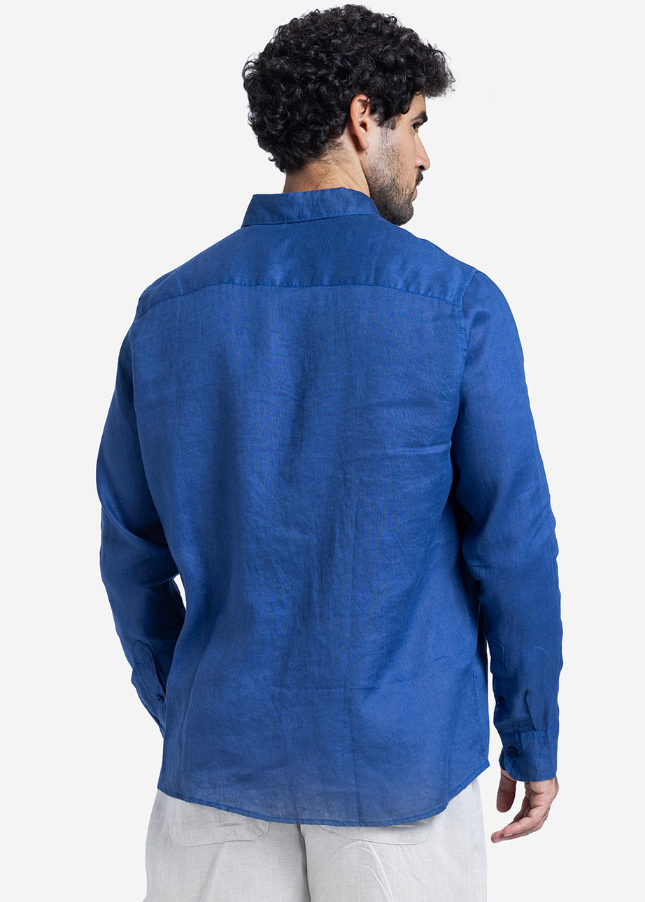 Long Sleeve Shirt - Men - Plain