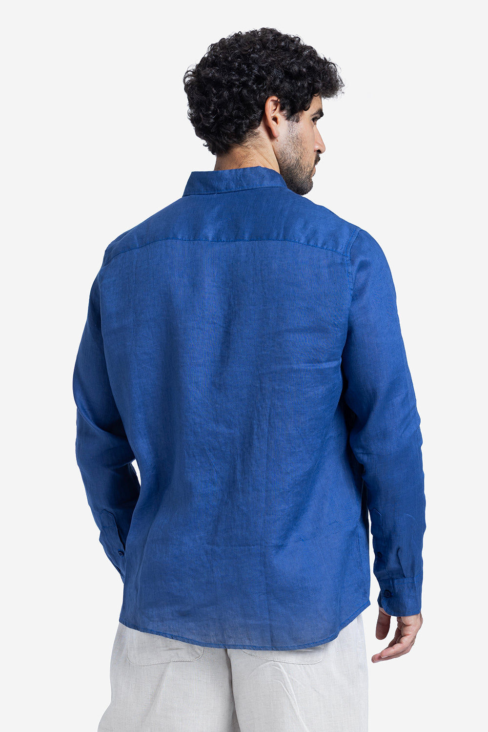 Long Sleeve Shirt - Men - Plain