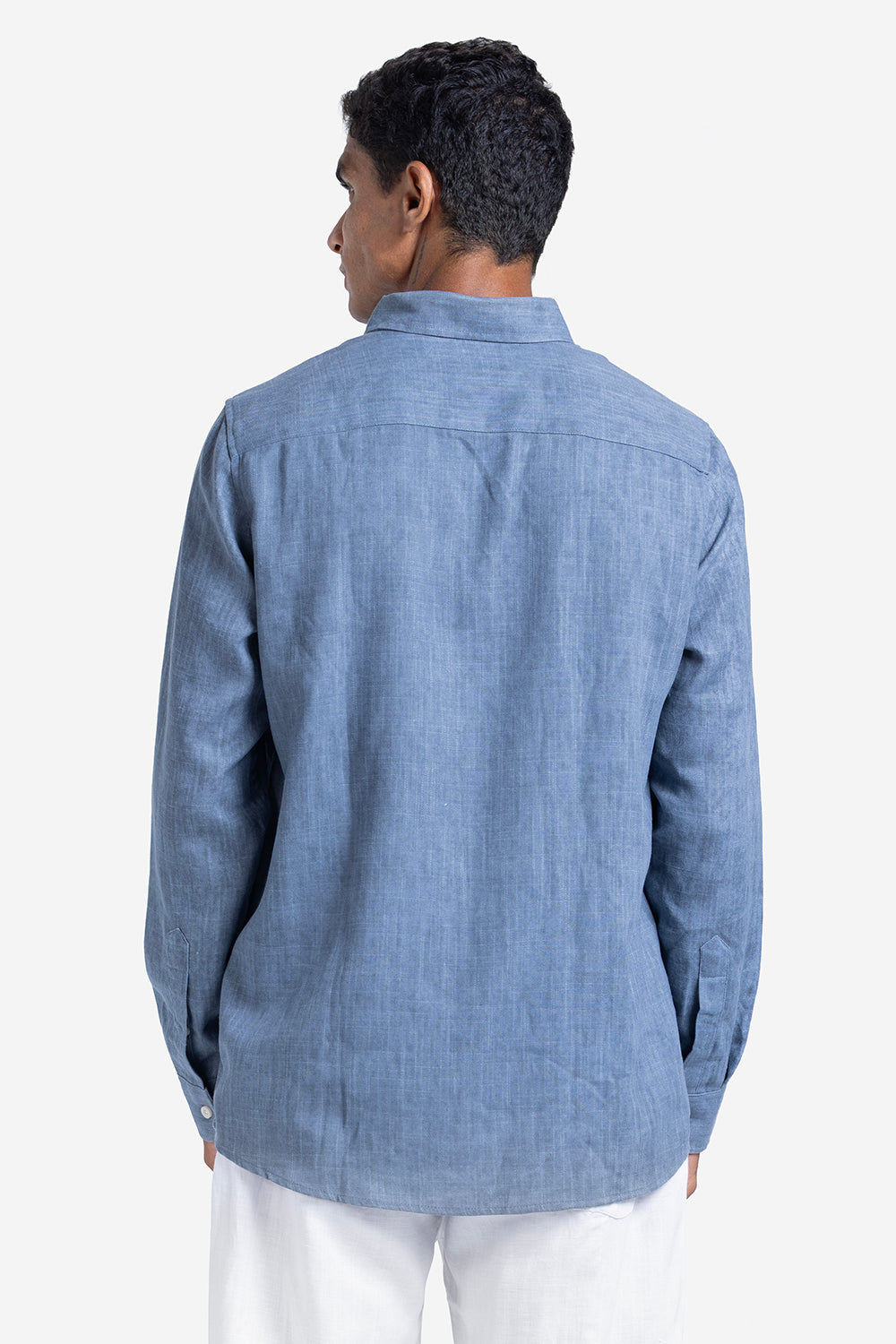 Long Sleeve Shirt - Men - Plain