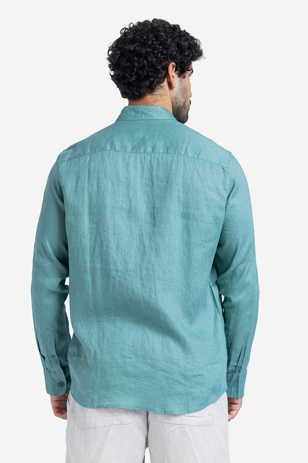 Long Sleeve Shirt - Men - Plain