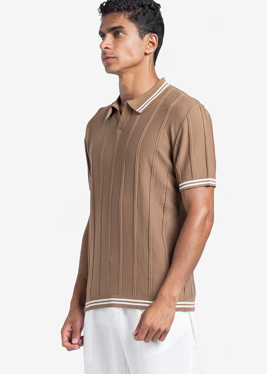 Polo T-Shirt - Men - Striped