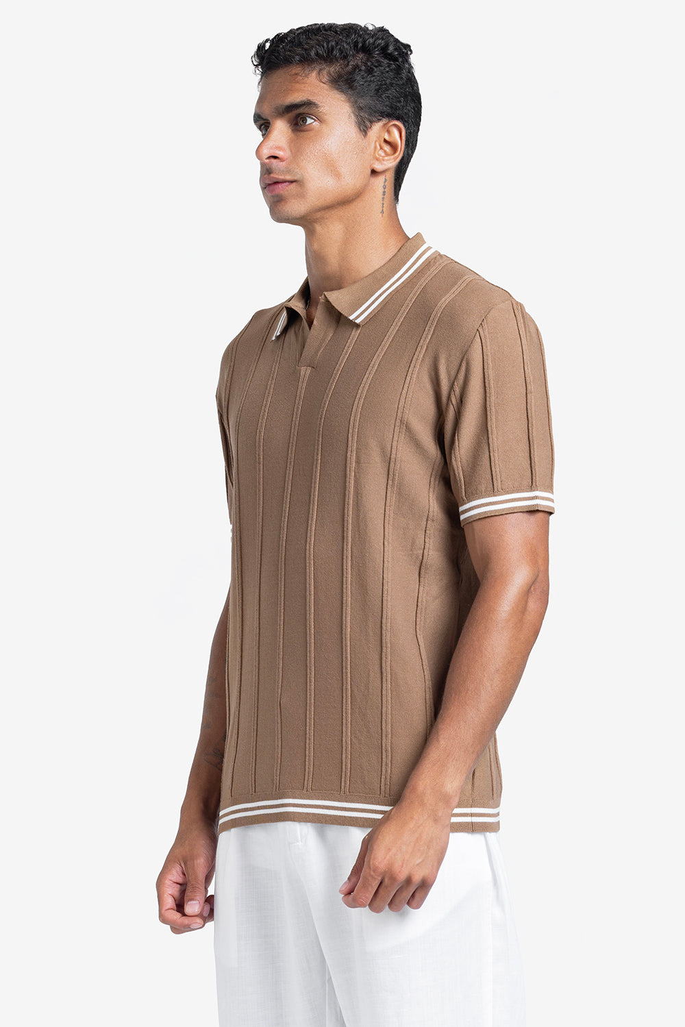Polo T-Shirt - Men - Striped