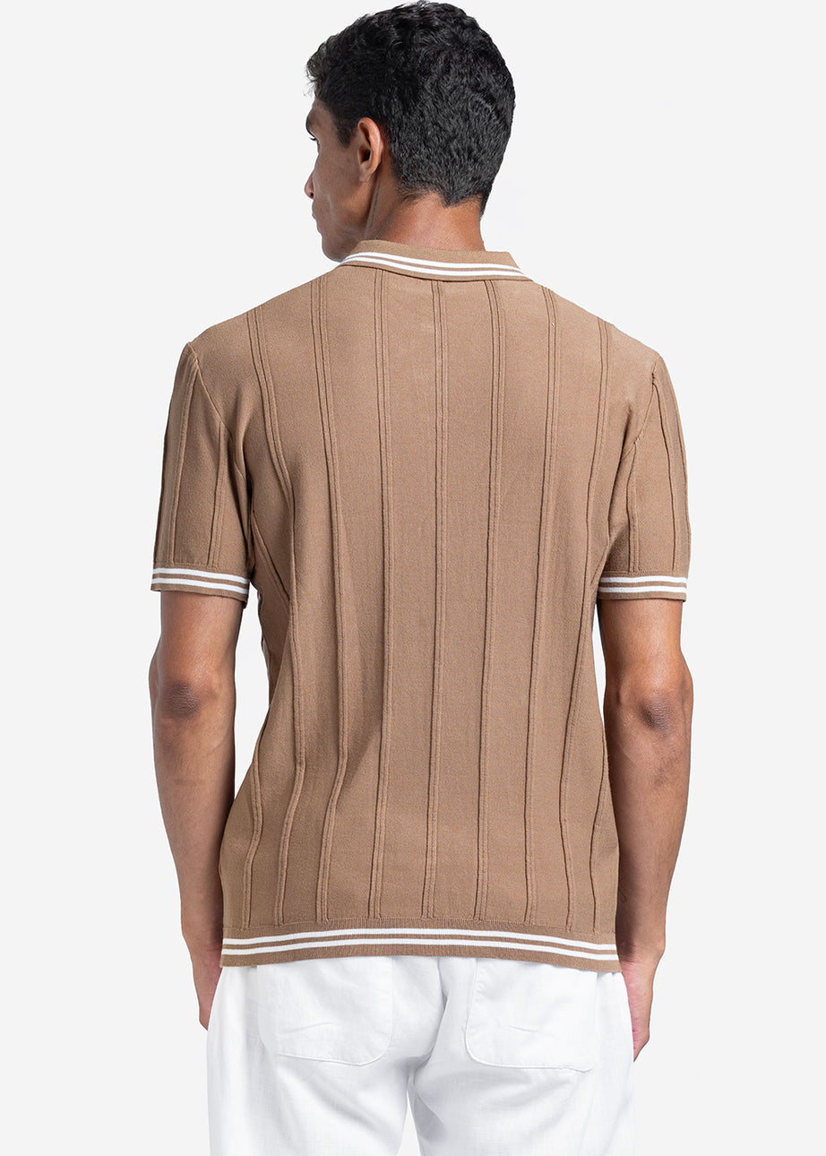 Polo T-Shirt - Men - Striped