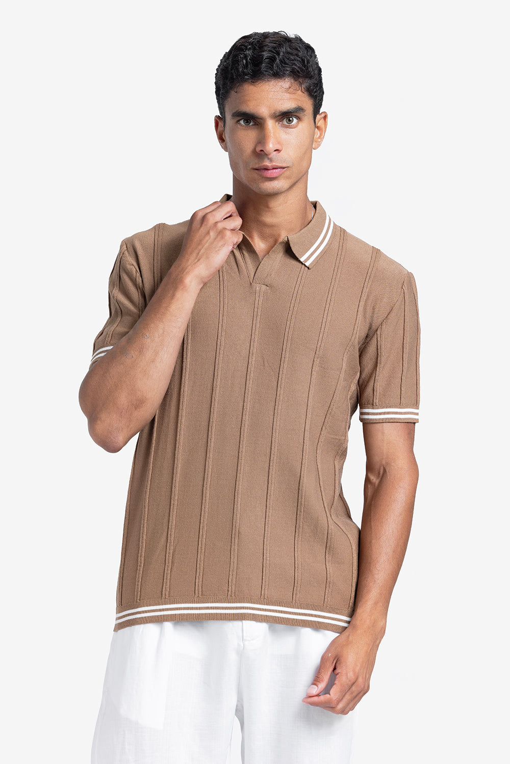 Polo T-Shirt - Men - Striped