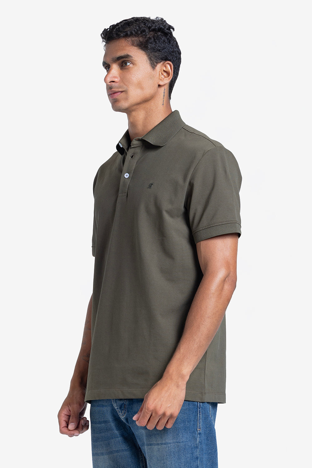 Polo T-shirt - Men - Plain