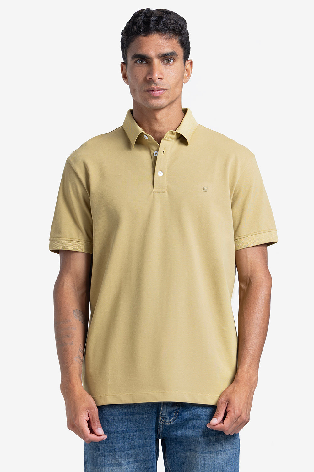 Polo T-shirt - Men - Plain