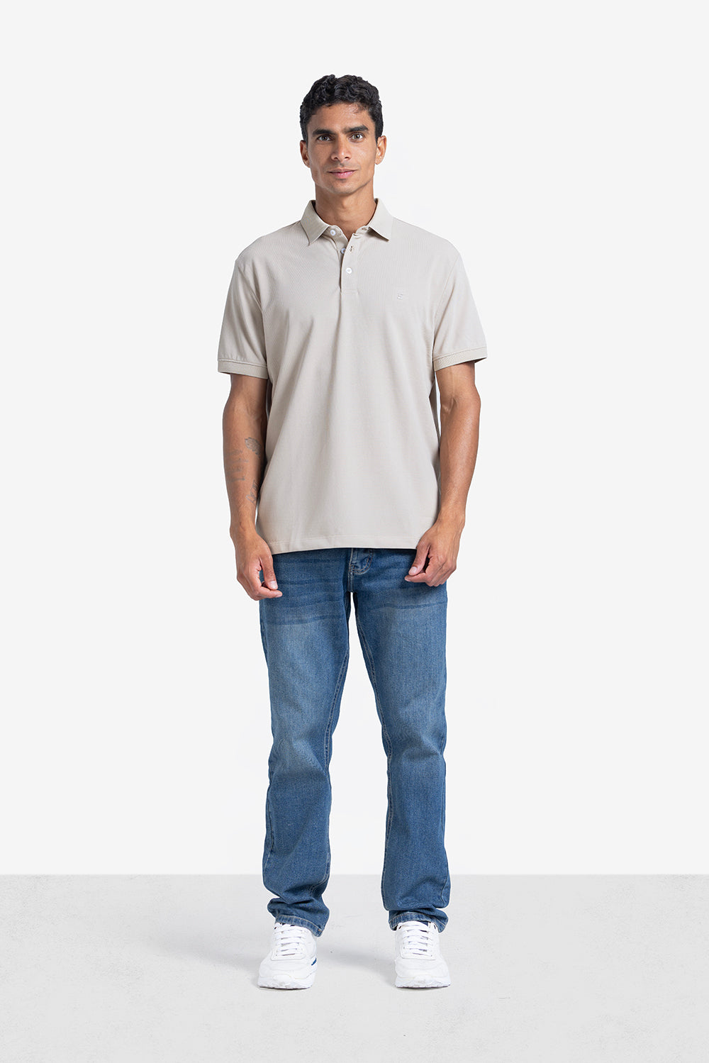 Polo T-shirt - Men - Plain