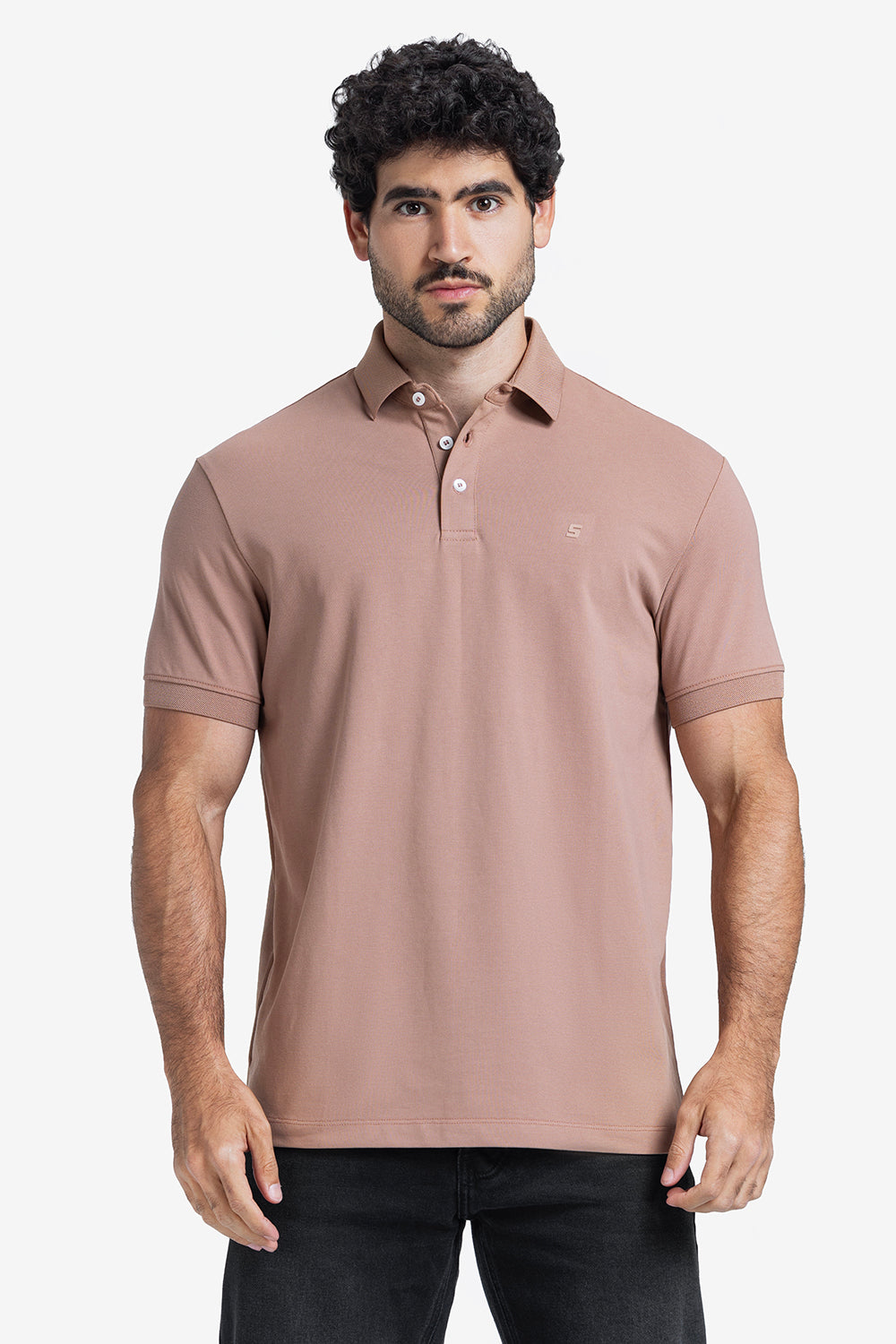 Polo T-shirt - Men - Plain