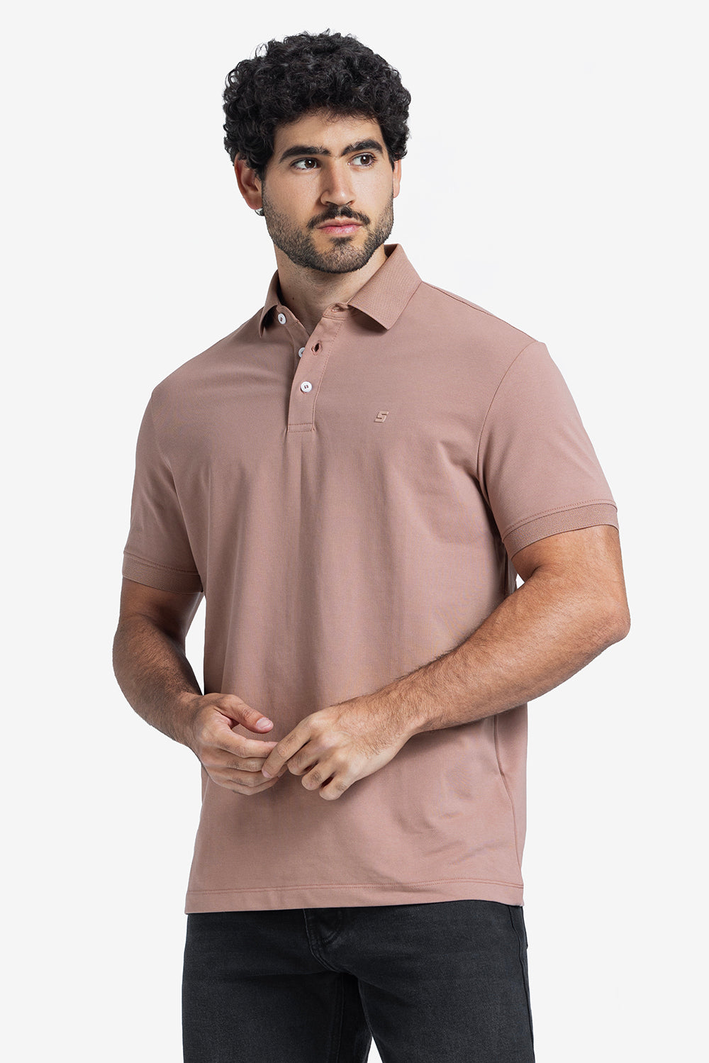 Polo T-shirt - Men - Plain