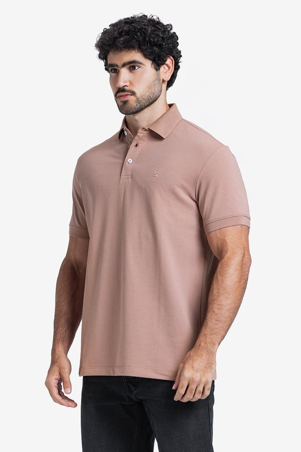 Polo T-shirt - Men - Plain
