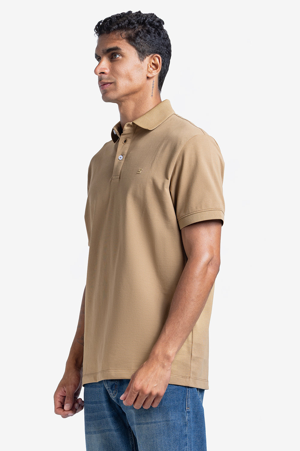 Polo T-shirt - Men - Plain