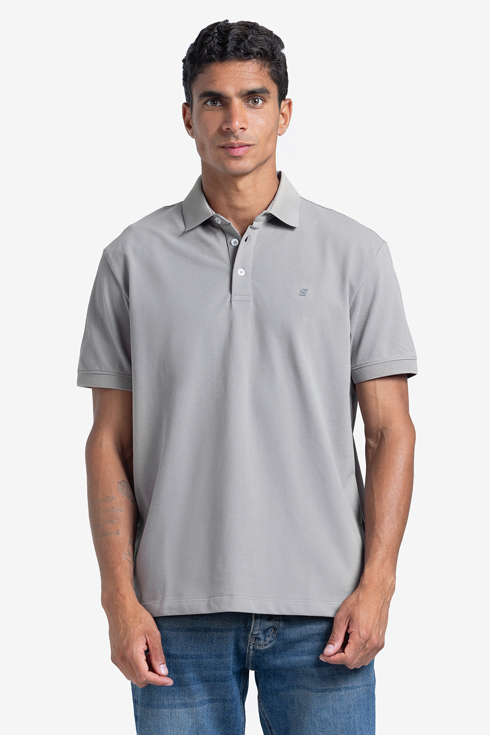 Polo T-shirt - Men - Plain