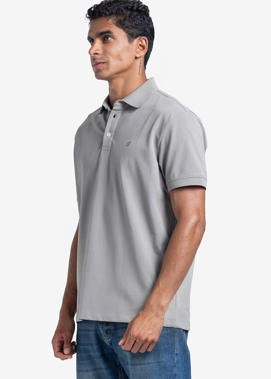 Polo T-shirt - Men - Plain