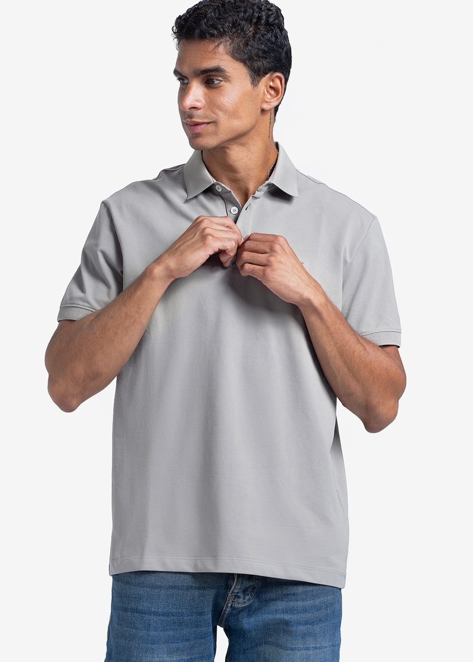 Polo T-shirt - Men - Plain