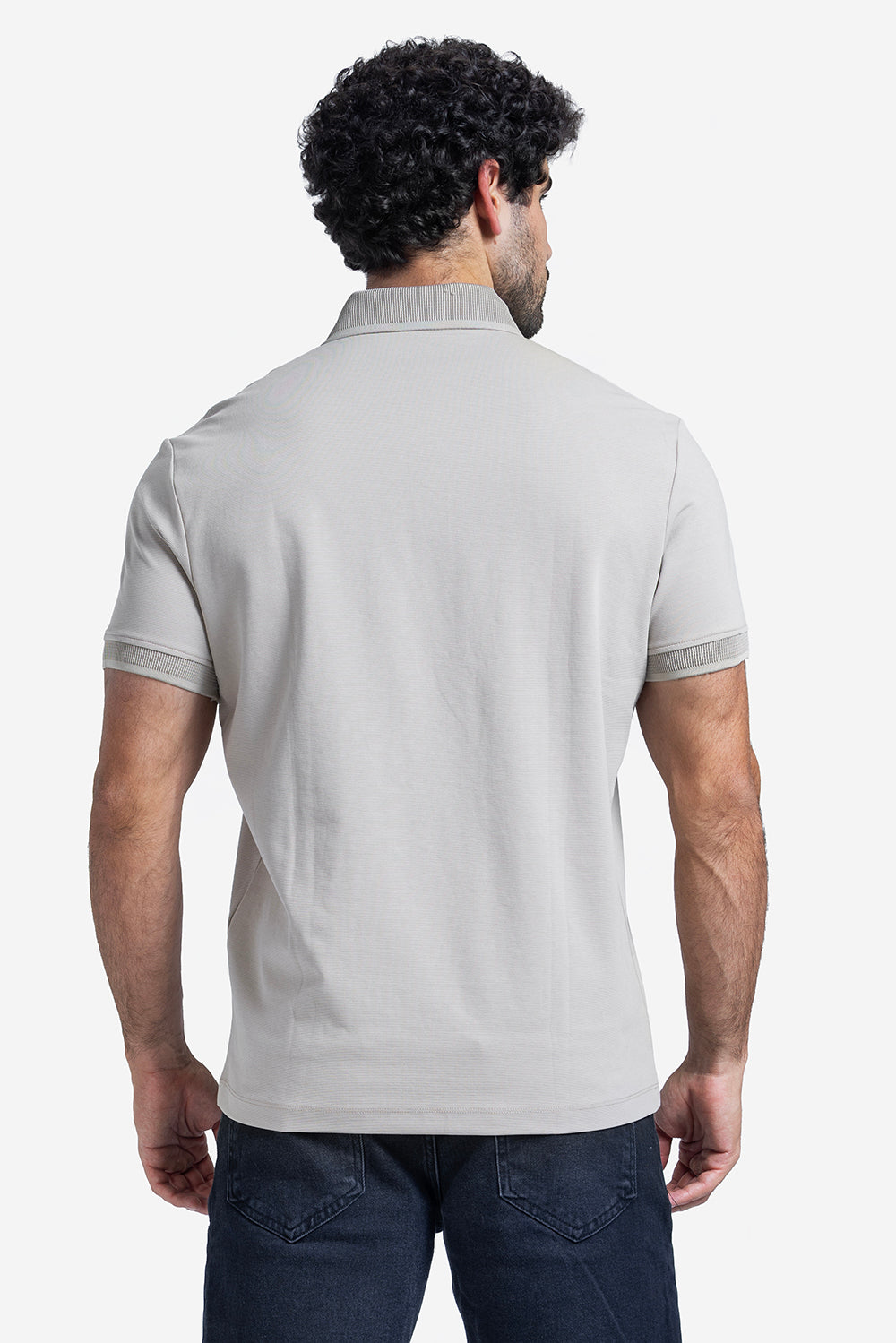 Polo T-shirt - Men - Plain