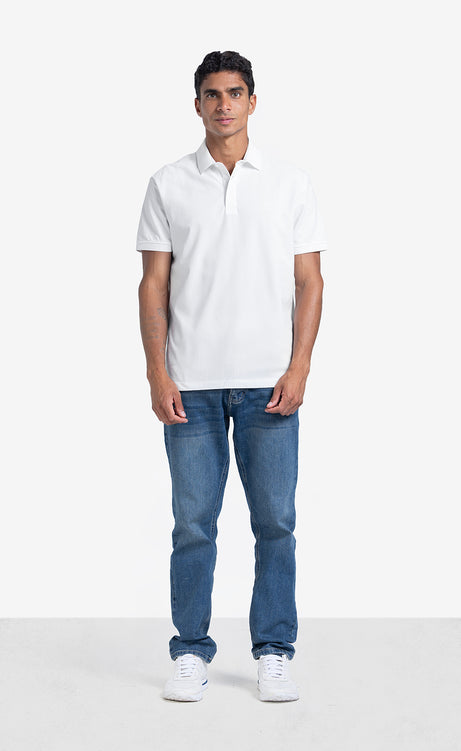 Men's Plain Short-Sleeve Polo Shirt – view 13