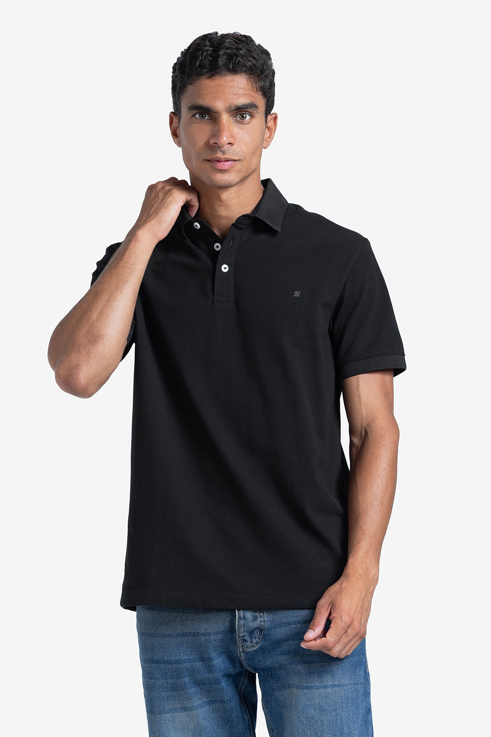 Polo T-shirt - Men - Plain