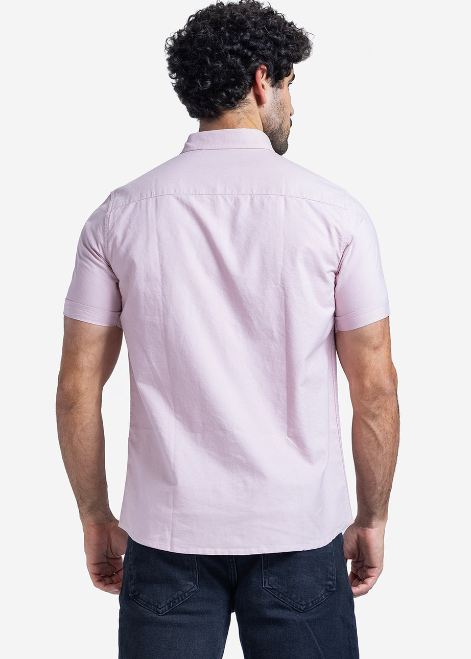 Half sleeve shirt - Men - Plain