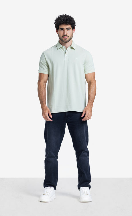 Men's Plain Short-Sleeve Polo Shirt – view 5