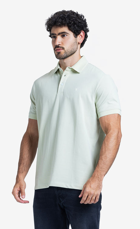 Men's Plain Short-Sleeve Polo Shirt – view 7