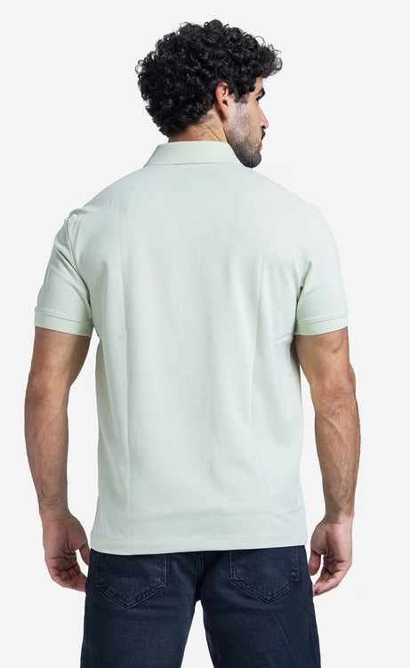 Men's Plain Short-Sleeve Polo Shirt – view 8
