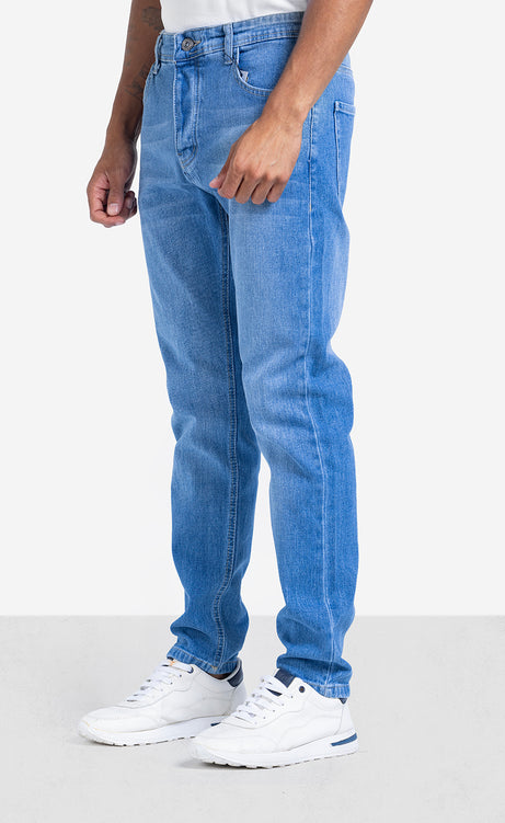 Men's Slim-Fit Jeans - Blue, Dark Denim & Dark Gray – view 4