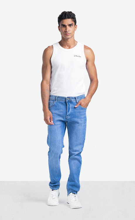 Men's Slim-Fit Jeans - Blue, Dark Denim & Dark Gray – view 6
