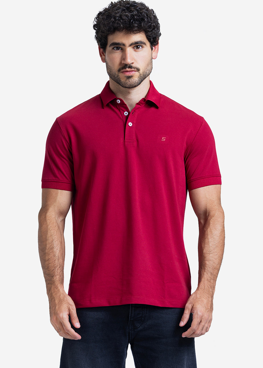 Polo T-shirt - Men - Plain