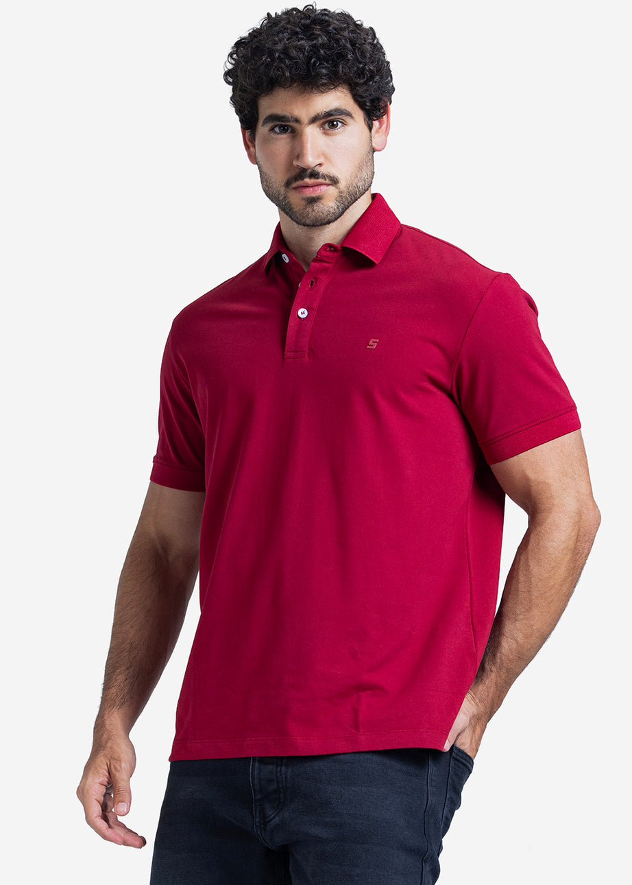 Polo T-shirt - Men - Plain