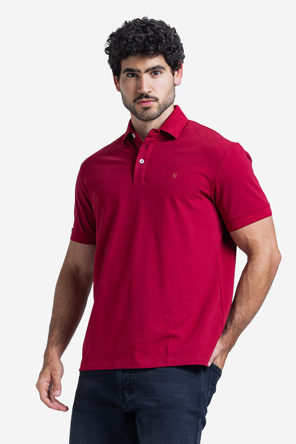 Polo T-shirt - Men - Plain