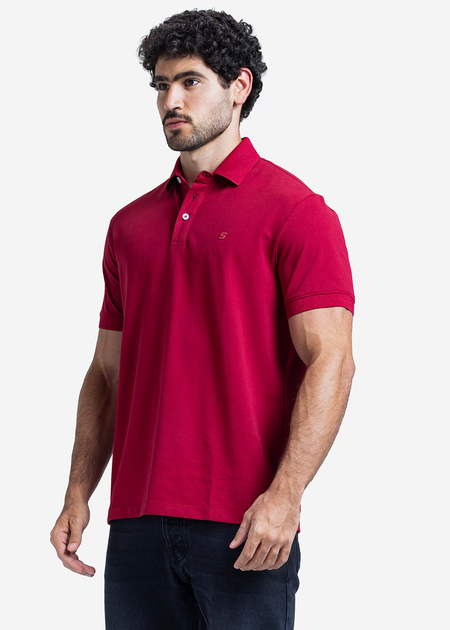 Polo T-shirt - Men - Plain