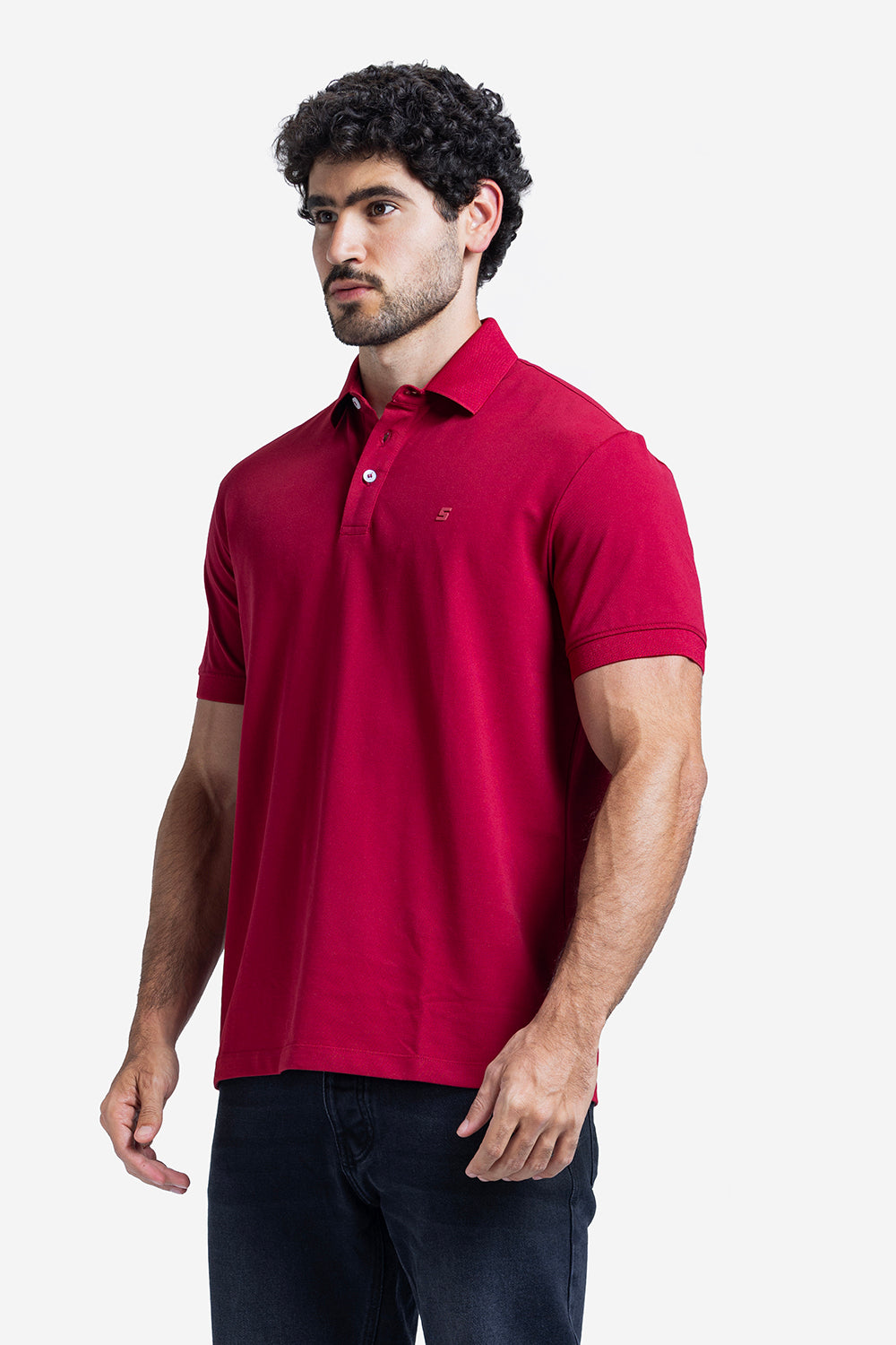 Polo T-shirt - Men - Plain