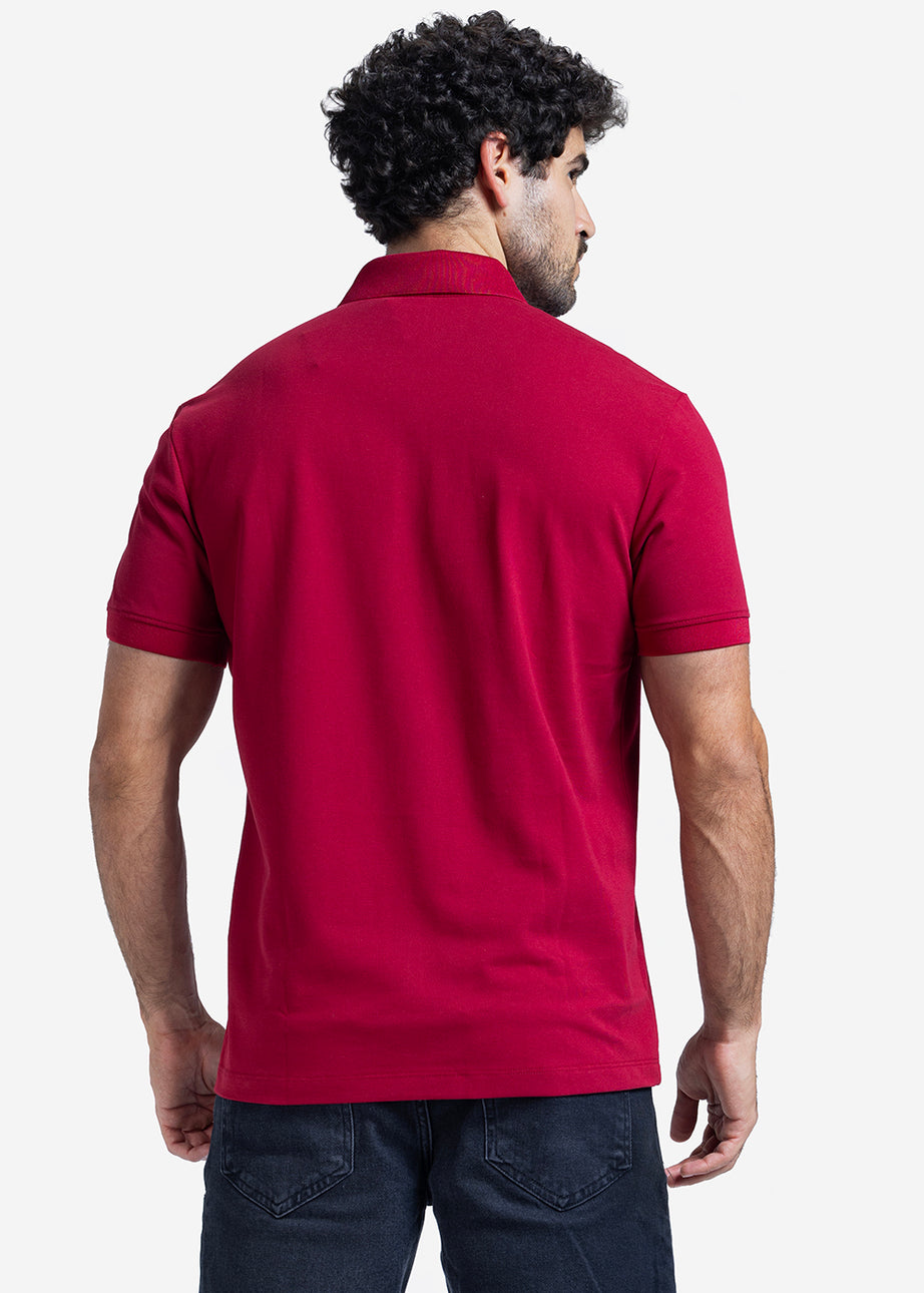 Polo T-shirt - Men - Plain